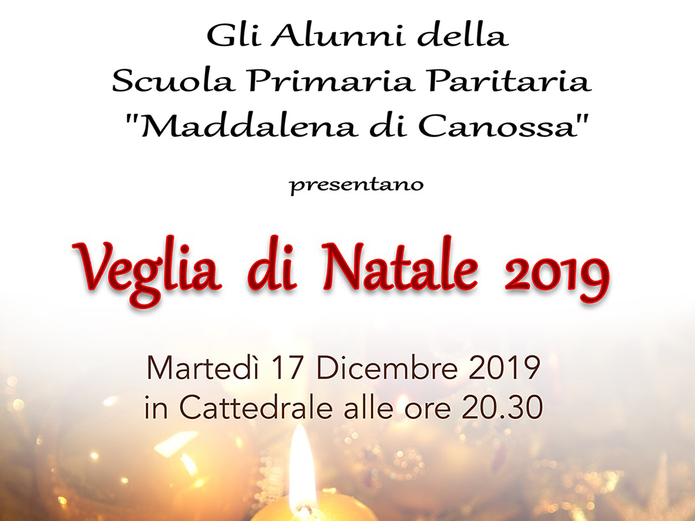Scuola Canossiana Fidenza Festa Veglia di Natale 2019